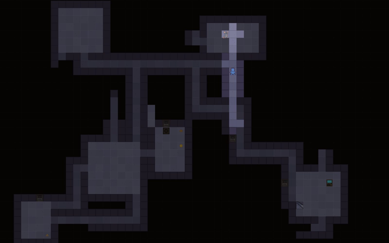 Escape from Science Jail level layout